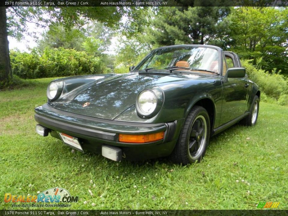 1978 Porsche 911 SC Targa Oak Green / Cork Photo #18