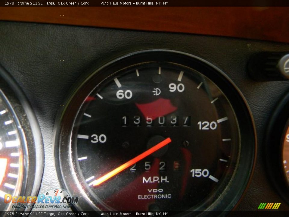 1978 Porsche 911 SC Targa Gauges Photo #33