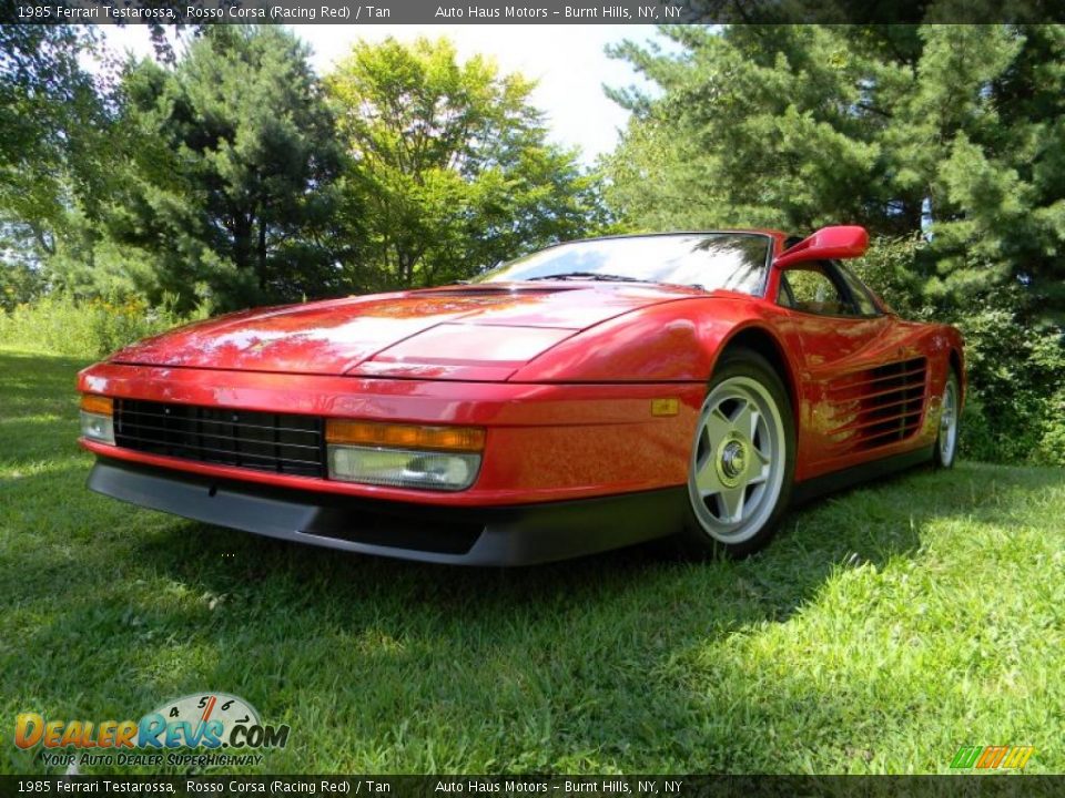 1985 Ferrari Testarossa Rosso Corsa (Racing Red) / Tan Photo #1