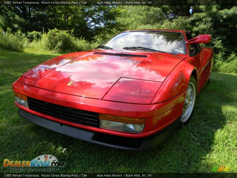 1985 Ferrari Testarossa Rosso Corsa (Racing Red) / Tan Photo #2