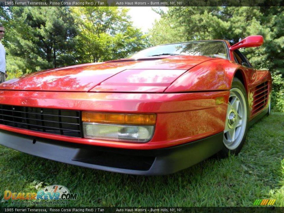 1985 Ferrari Testarossa Rosso Corsa (Racing Red) / Tan Photo #4