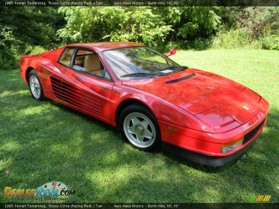 1985 Ferrari Testarossa Rosso Corsa (Racing Red) / Tan Photo #9