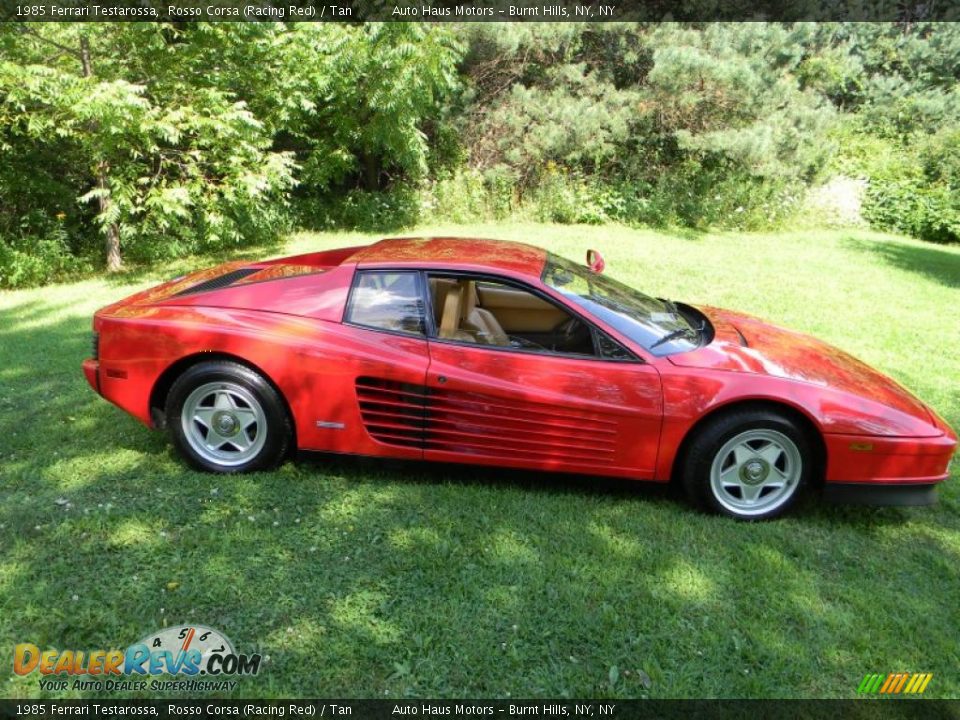 1985 Ferrari Testarossa Rosso Corsa (Racing Red) / Tan Photo #12