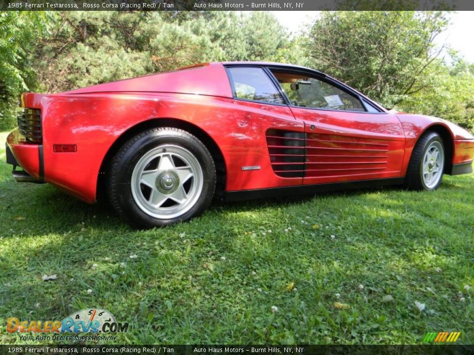 1985 Ferrari Testarossa Rosso Corsa (Racing Red) / Tan Photo #14