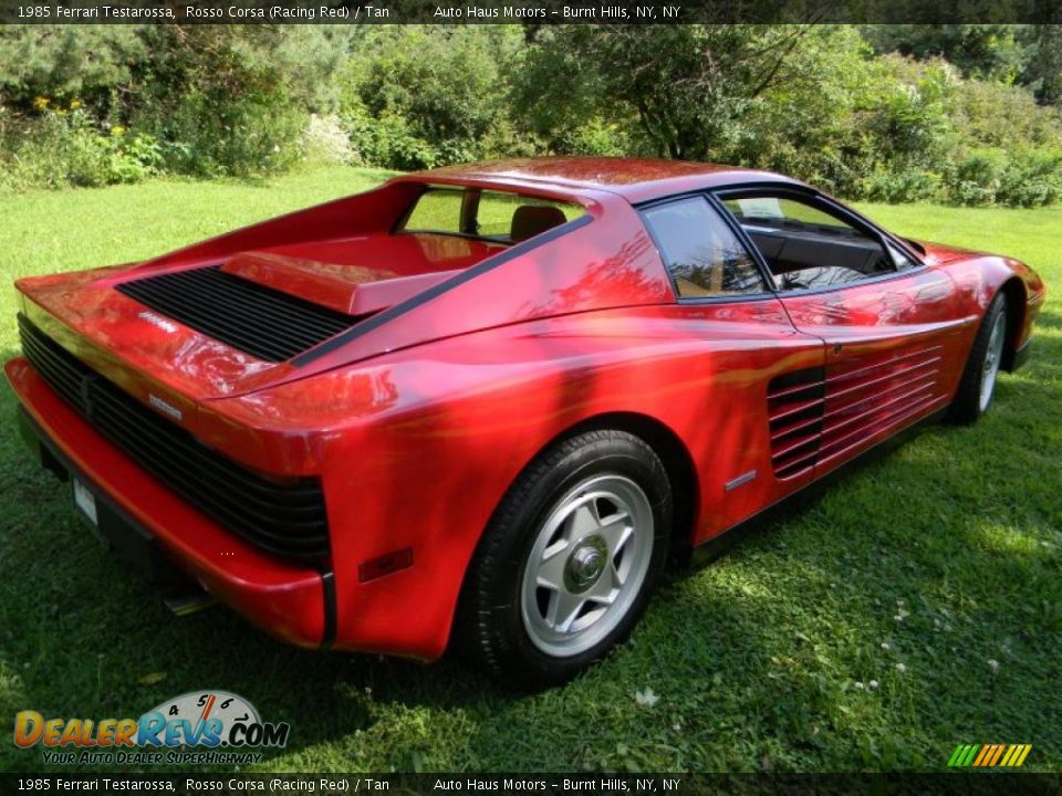 1985 Ferrari Testarossa Rosso Corsa (Racing Red) / Tan Photo #16