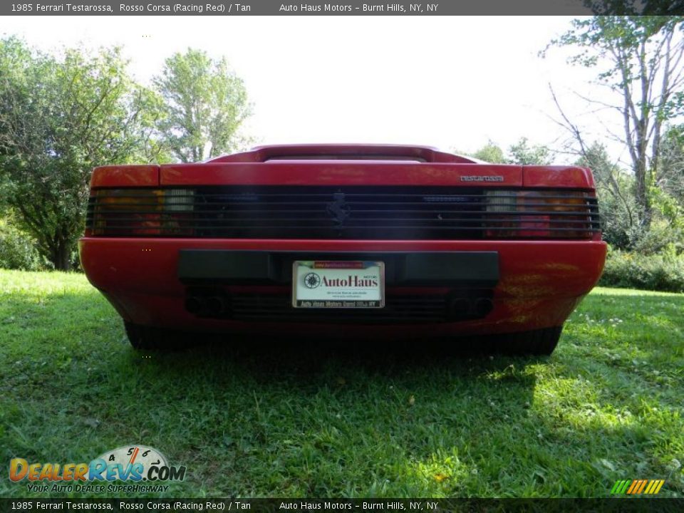 1985 Ferrari Testarossa Rosso Corsa (Racing Red) / Tan Photo #19