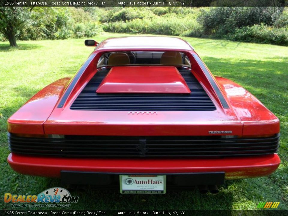 1985 Ferrari Testarossa Rosso Corsa (Racing Red) / Tan Photo #21