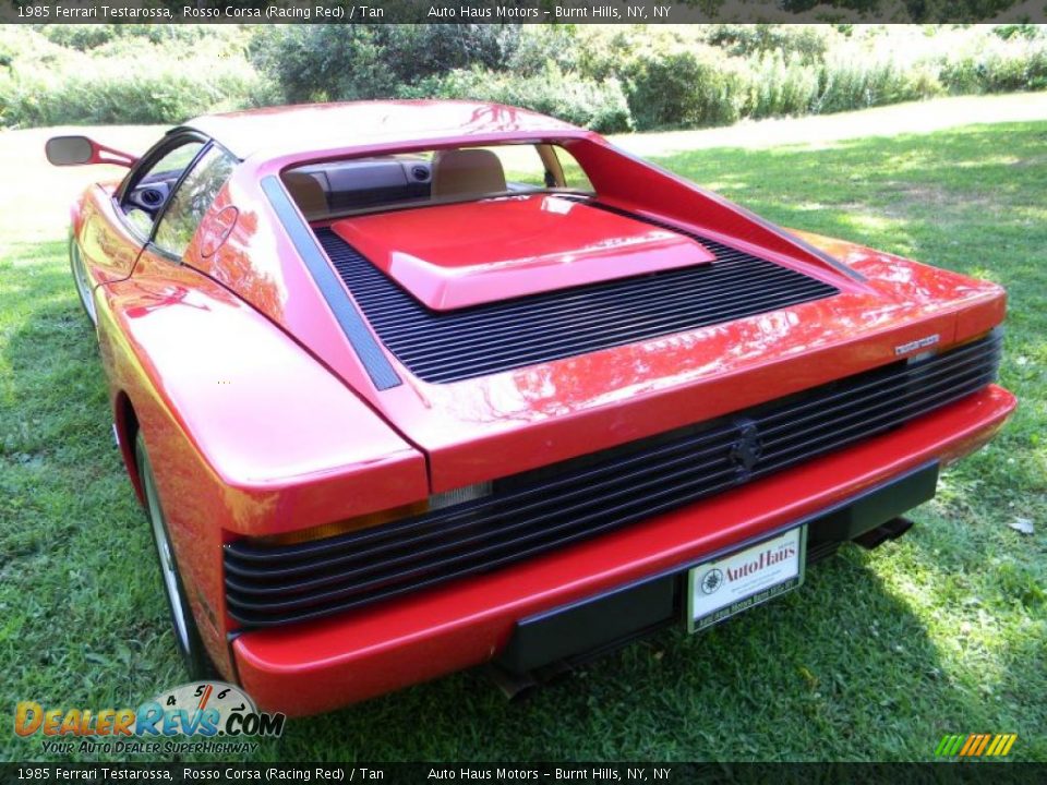 1985 Ferrari Testarossa Rosso Corsa (Racing Red) / Tan Photo #26