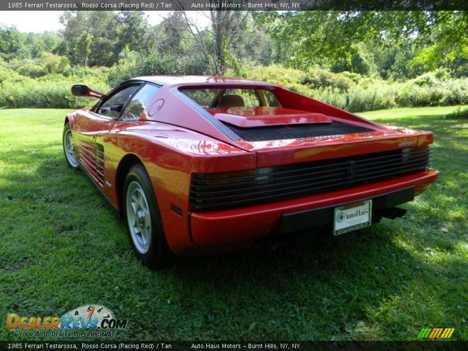 1985 Ferrari Testarossa Rosso Corsa (Racing Red) / Tan Photo #27