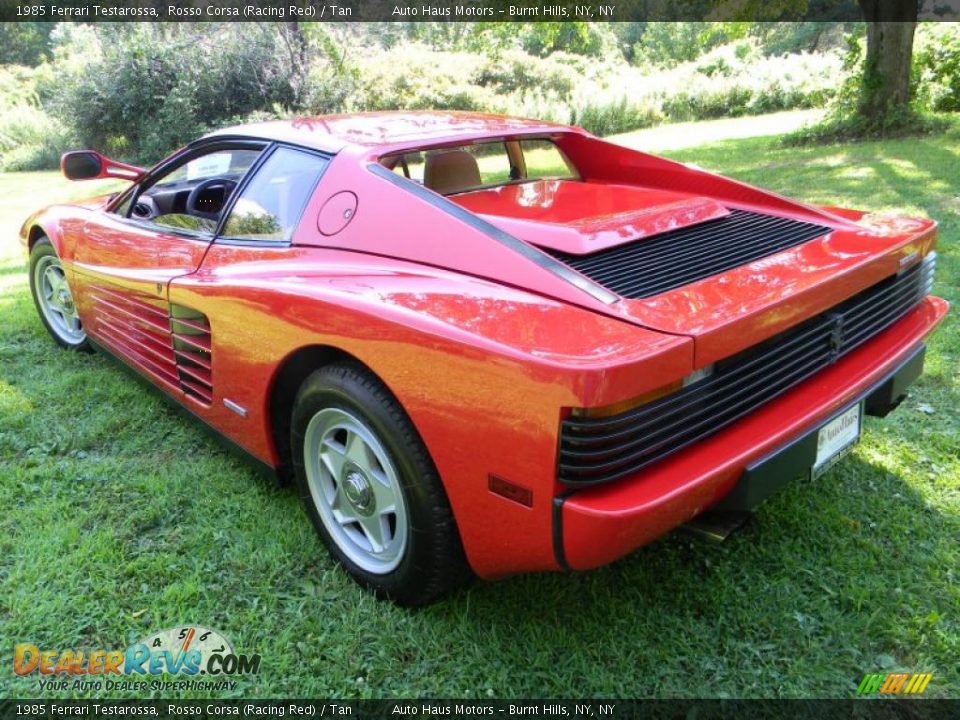 1985 Ferrari Testarossa Rosso Corsa (Racing Red) / Tan Photo #28