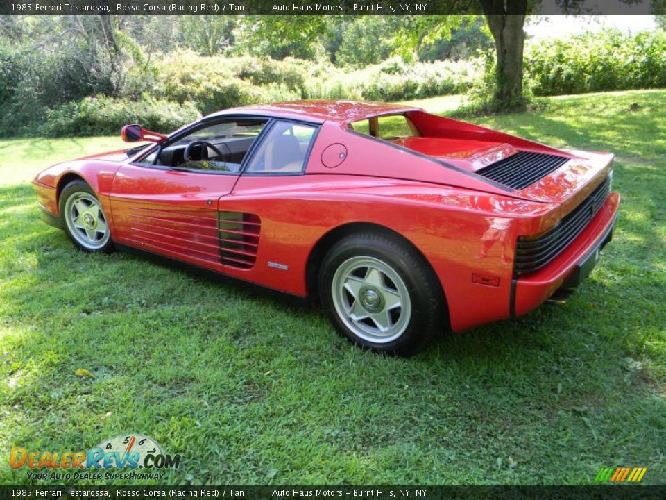 1985 Ferrari Testarossa Rosso Corsa (Racing Red) / Tan Photo #29