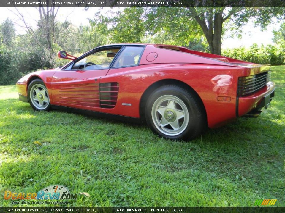 1985 Ferrari Testarossa Rosso Corsa (Racing Red) / Tan Photo #30