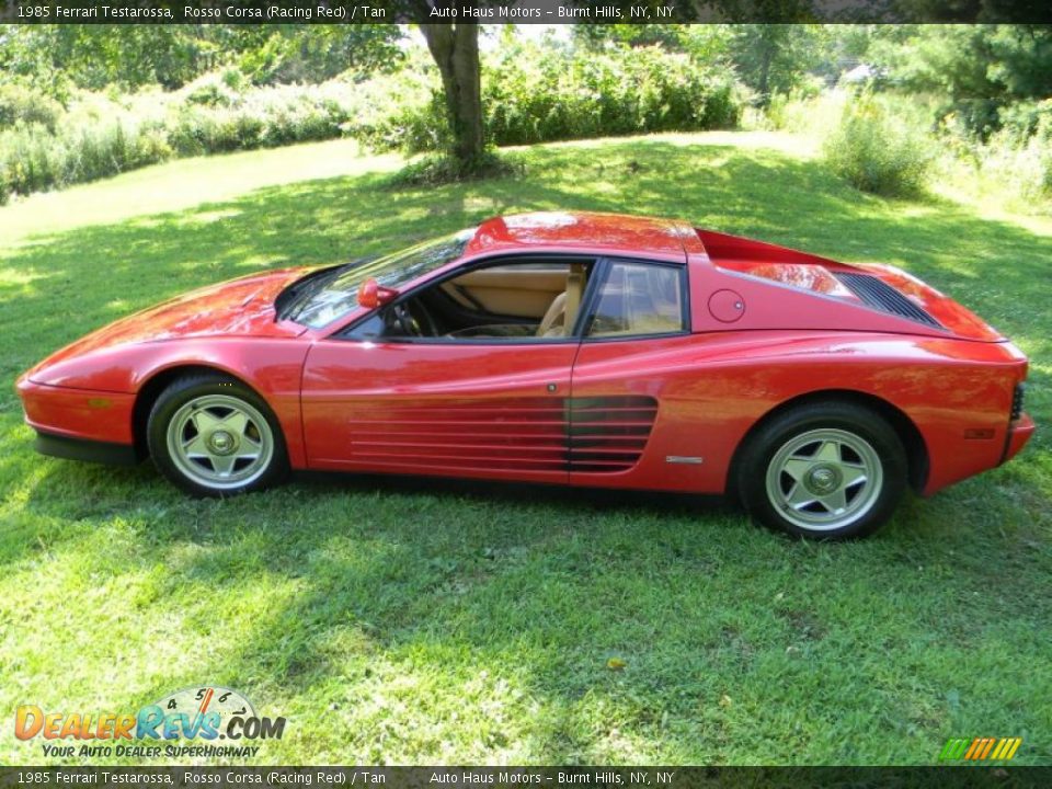 1985 Ferrari Testarossa Rosso Corsa (Racing Red) / Tan Photo #31