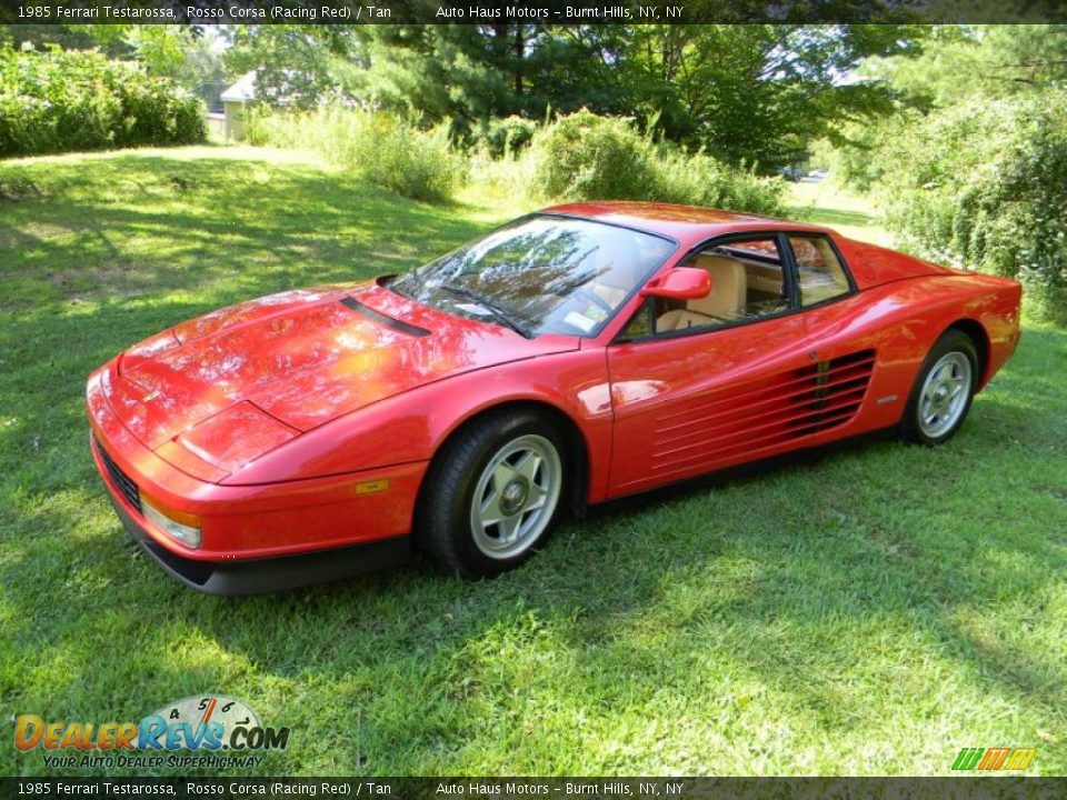 1985 Ferrari Testarossa Rosso Corsa (Racing Red) / Tan Photo #33