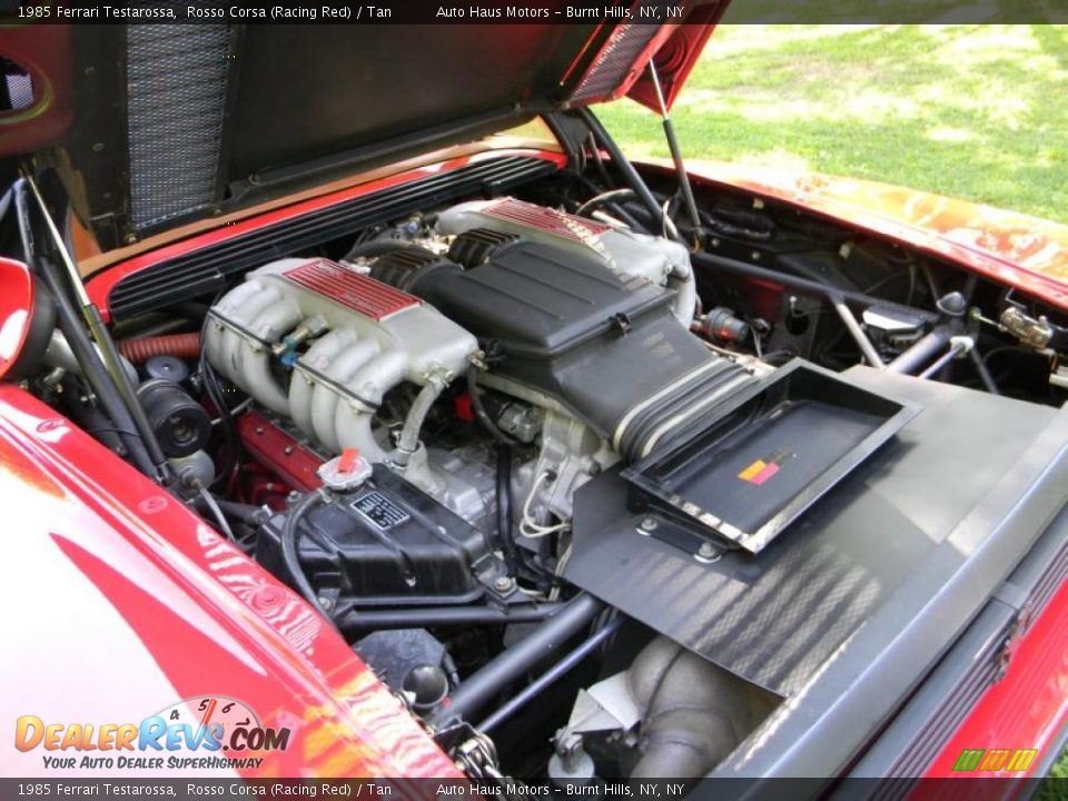 1985 Ferrari Testarossa  4.9 Liter DOHC 48-Valve Flat 12 Cylinder Engine Photo #34