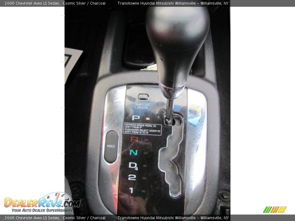2006 Chevrolet Aveo LS Sedan Cosmic Silver / Charcoal Photo #6