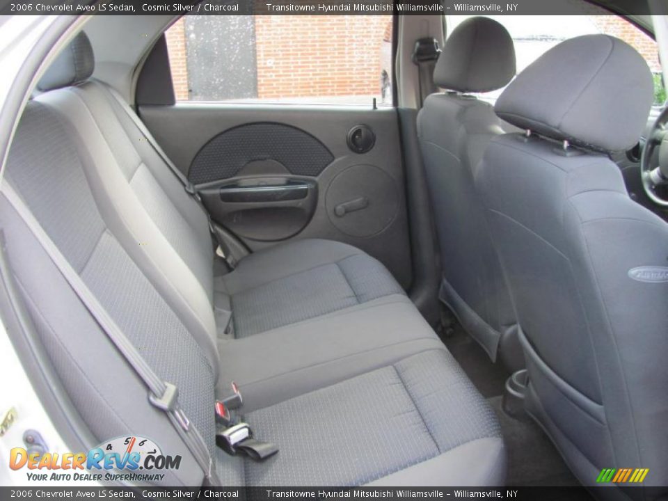 2006 Chevrolet Aveo LS Sedan Cosmic Silver / Charcoal Photo #14