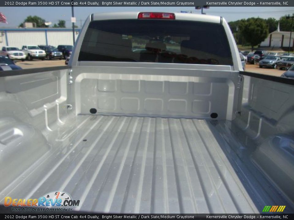 2012 Dodge Ram 3500 HD ST Crew Cab 4x4 Dually Bright Silver Metallic / Dark Slate/Medium Graystone Photo #13