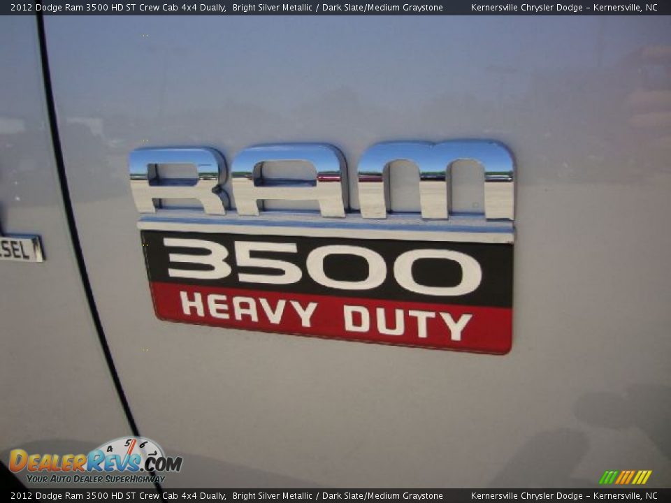 2012 Dodge Ram 3500 HD ST Crew Cab 4x4 Dually Logo Photo #17