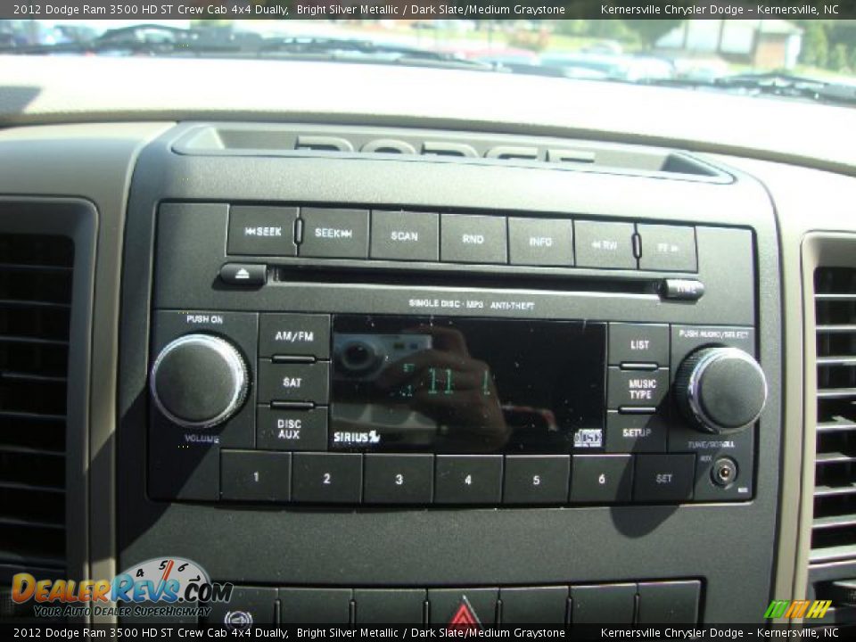 Controls of 2012 Dodge Ram 3500 HD ST Crew Cab 4x4 Dually Photo #19