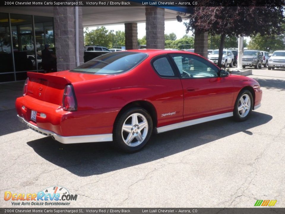 Victory Red 2004 Chevrolet Monte Carlo Supercharged SS Photo #6