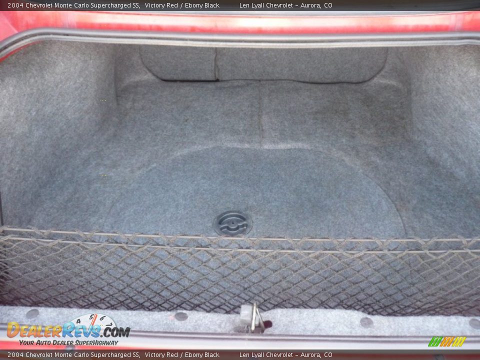 2004 Chevrolet Monte Carlo Supercharged SS Trunk Photo #10