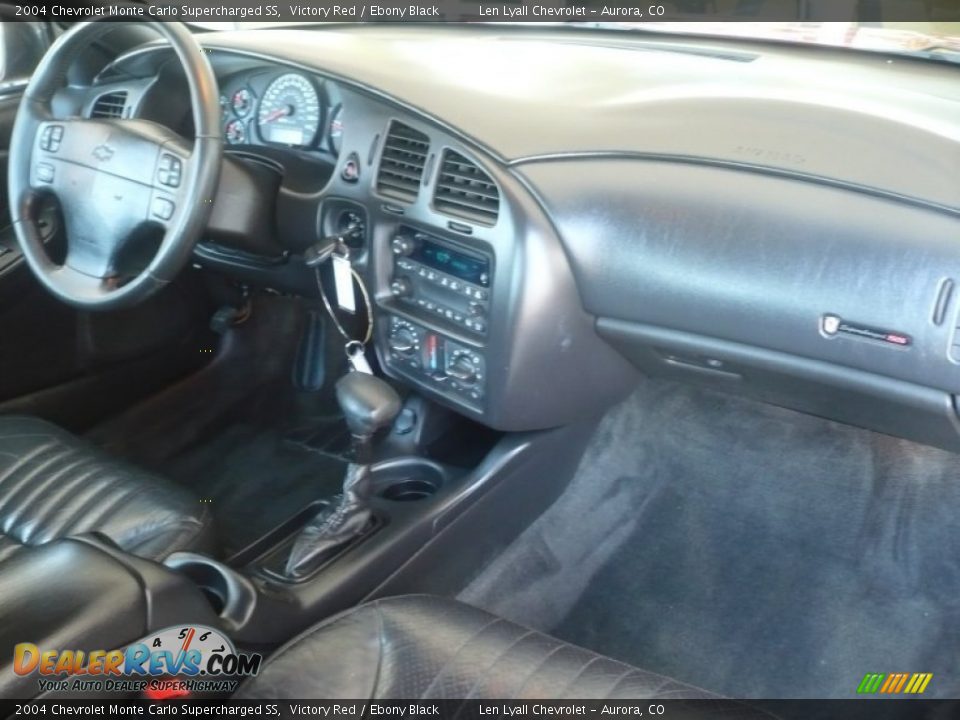 Dashboard of 2004 Chevrolet Monte Carlo Supercharged SS Photo #14