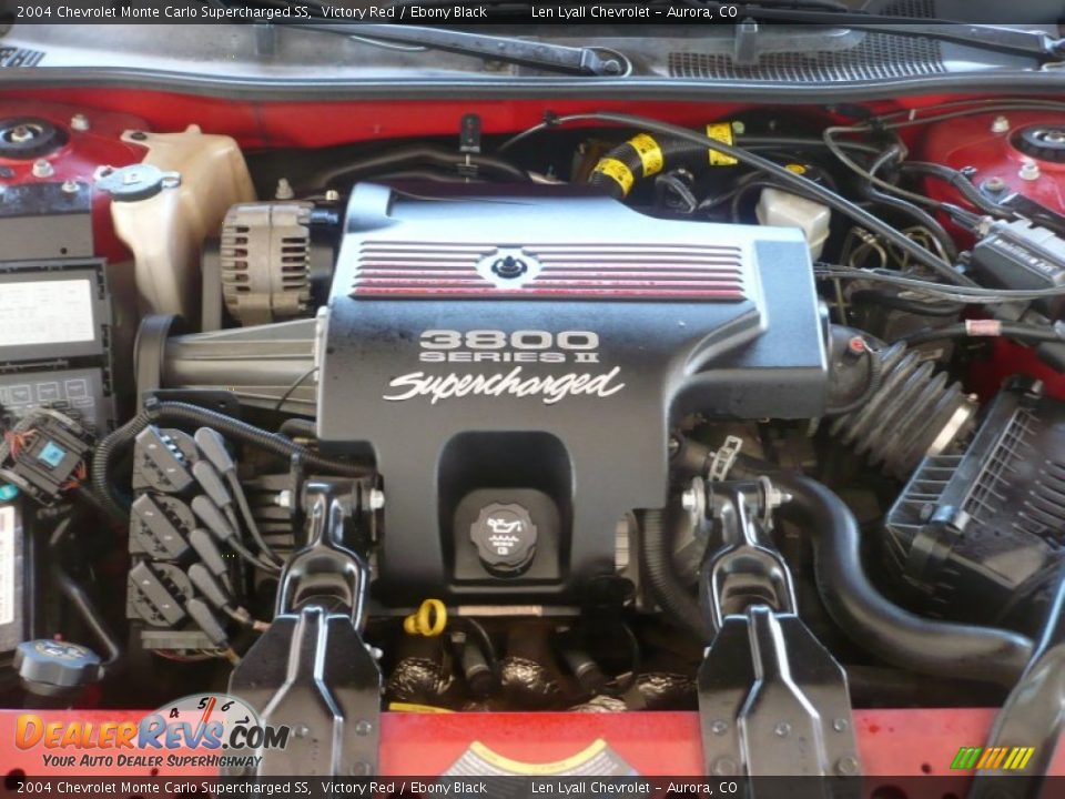 2004 Chevrolet Monte Carlo Supercharged SS 3.8 Liter Supercharged OHV 12-Valve 3800 Series II V6 Engine Photo #15