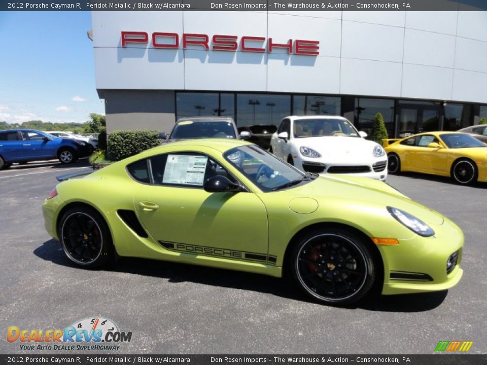 Peridot Metallic 2012 Porsche Cayman R Photo #6