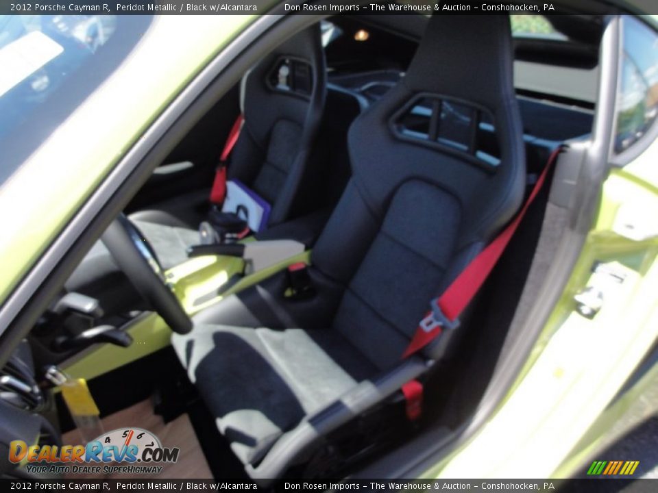 Black w/Alcantara Interior - 2012 Porsche Cayman R Photo #16