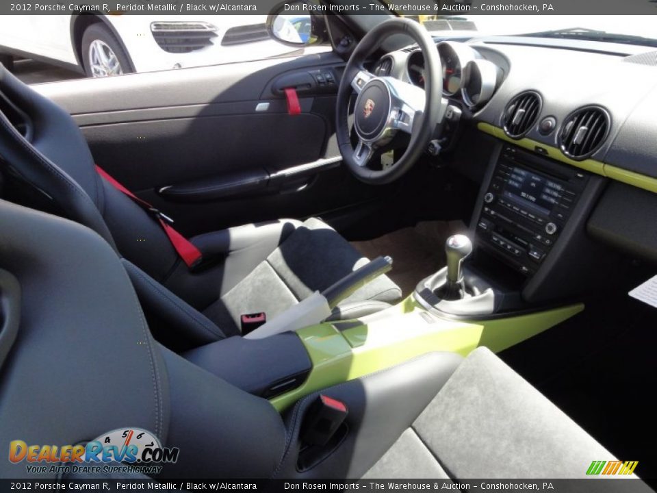 Black w/Alcantara Interior - 2012 Porsche Cayman R Photo #18