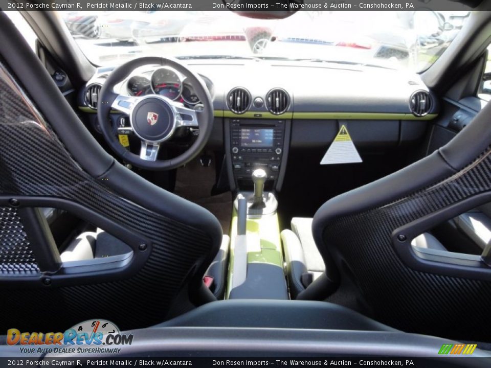 Dashboard of 2012 Porsche Cayman R Photo #23