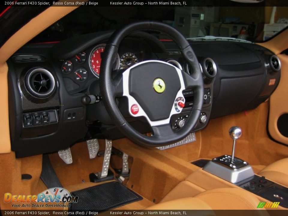 Dashboard of 2006 Ferrari F430 Spider Photo #20