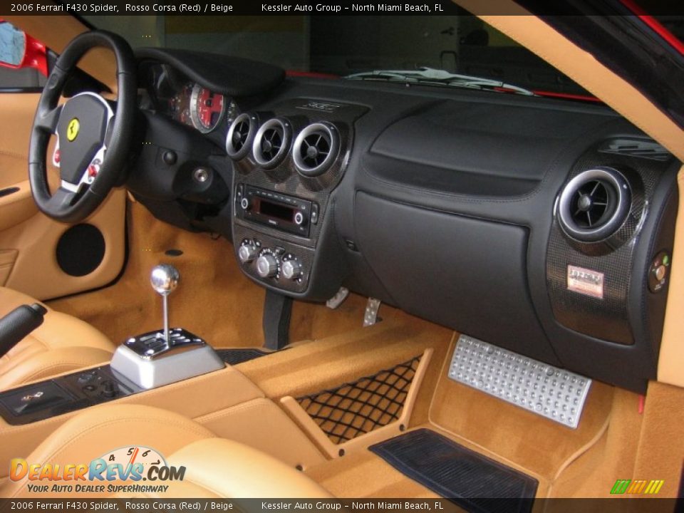 Dashboard of 2006 Ferrari F430 Spider Photo #21