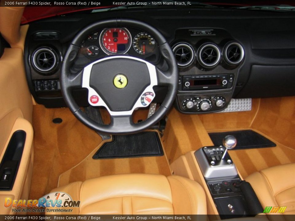 Dashboard of 2006 Ferrari F430 Spider Photo #23