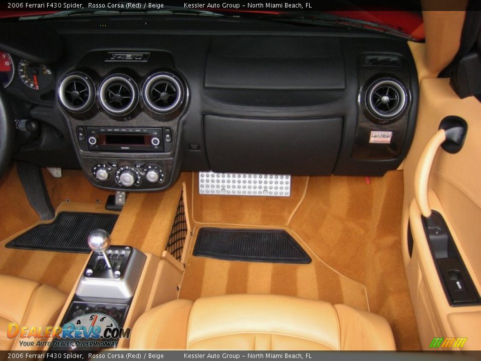 Dashboard of 2006 Ferrari F430 Spider Photo #24