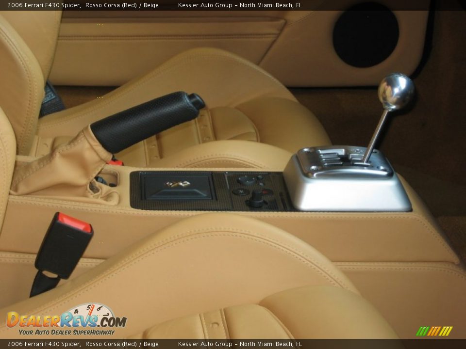 2006 Ferrari F430 Spider Rosso Corsa (Red) / Beige Photo #32