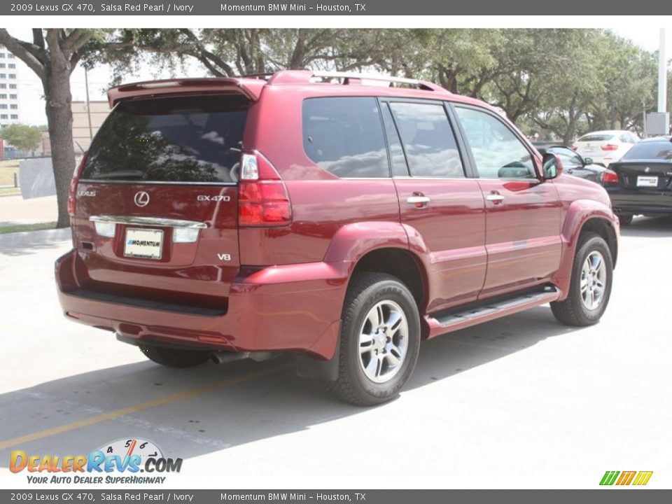 2009 Lexus GX 470 Salsa Red Pearl / Ivory Photo #3