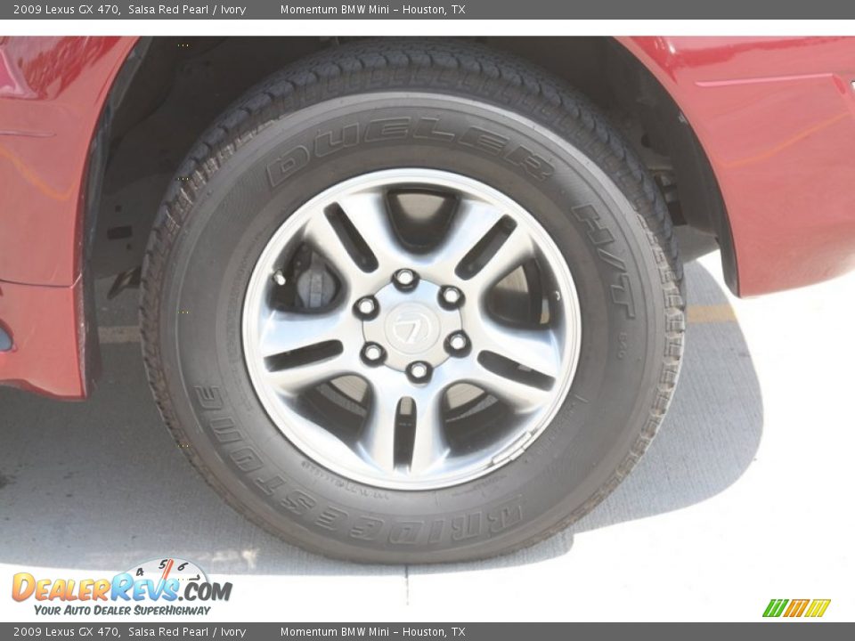 2009 Lexus GX 470 Salsa Red Pearl / Ivory Photo #9