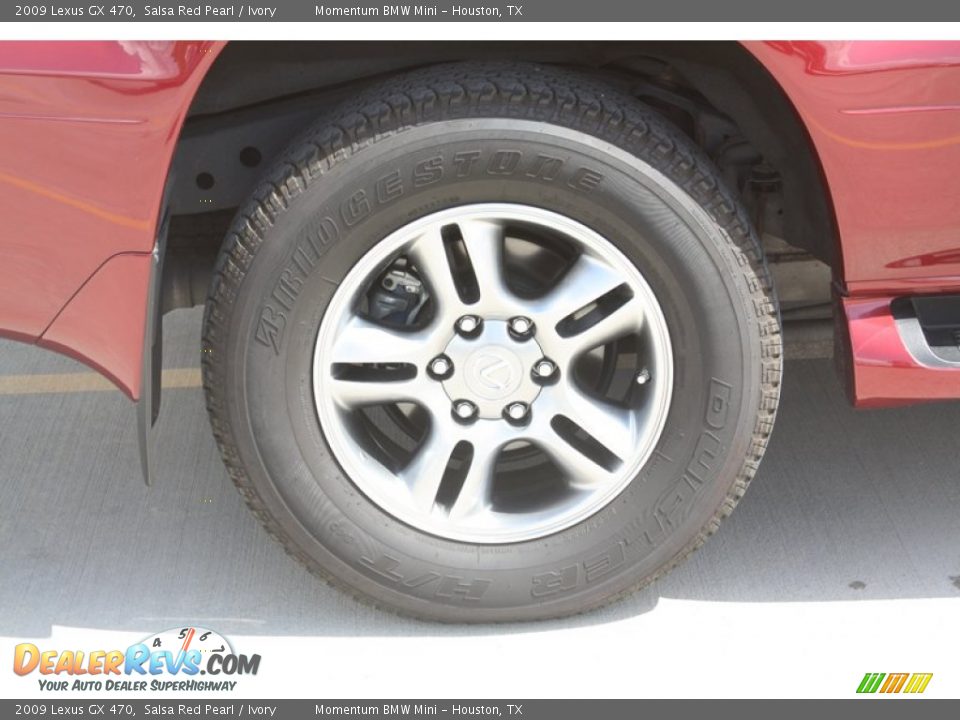 2009 Lexus GX 470 Salsa Red Pearl / Ivory Photo #10