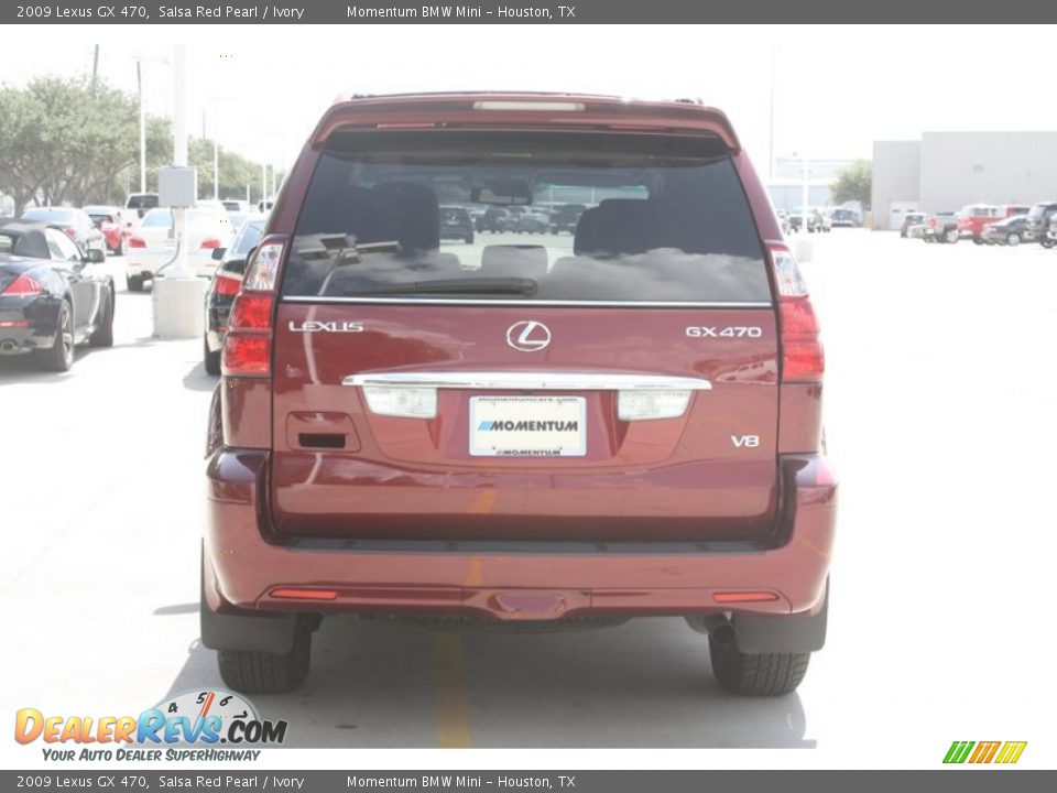 2009 Lexus GX 470 Salsa Red Pearl / Ivory Photo #11