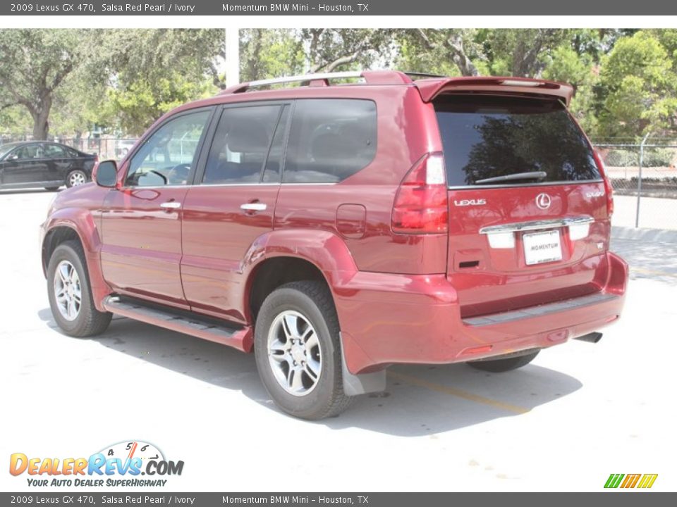 2009 Lexus GX 470 Salsa Red Pearl / Ivory Photo #12