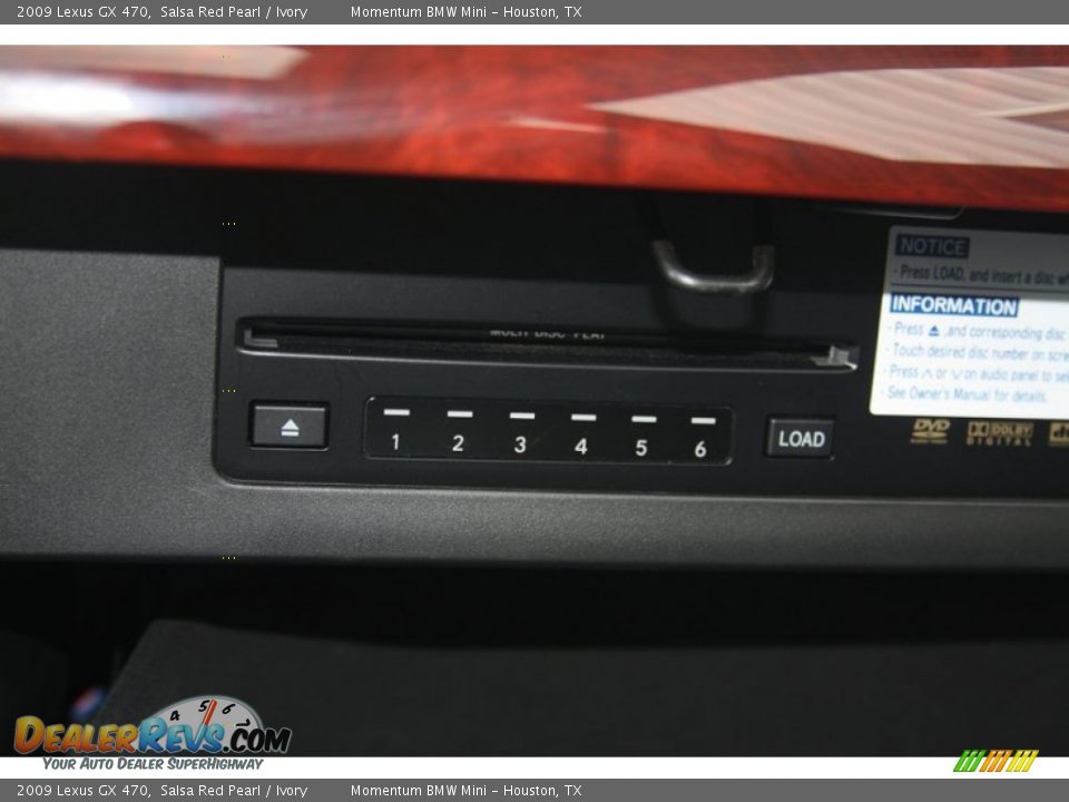 2009 Lexus GX 470 Salsa Red Pearl / Ivory Photo #21