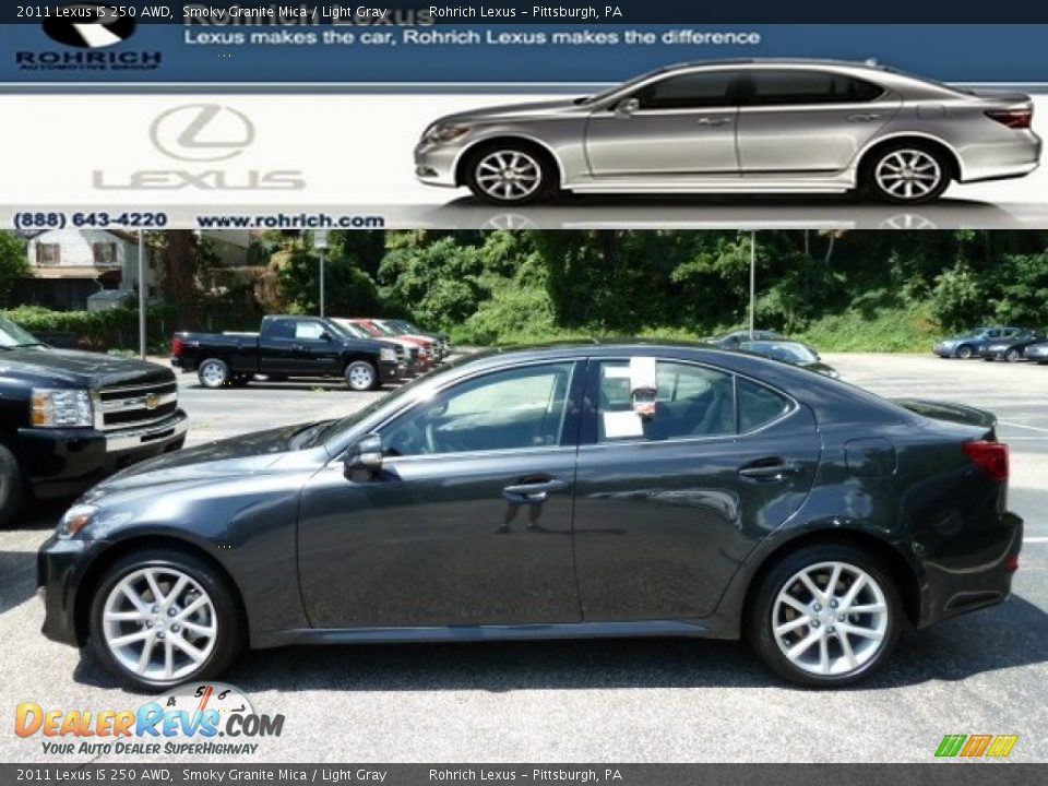 2011 Lexus IS 250 AWD Smoky Granite Mica / Light Gray Photo #1