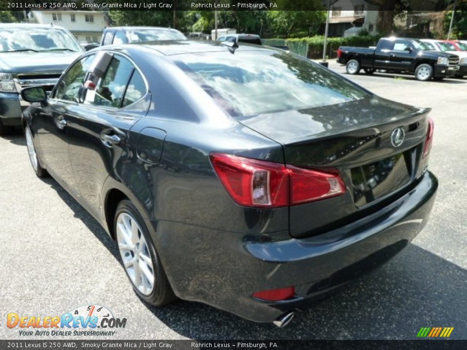 2011 Lexus IS 250 AWD Smoky Granite Mica / Light Gray Photo #2