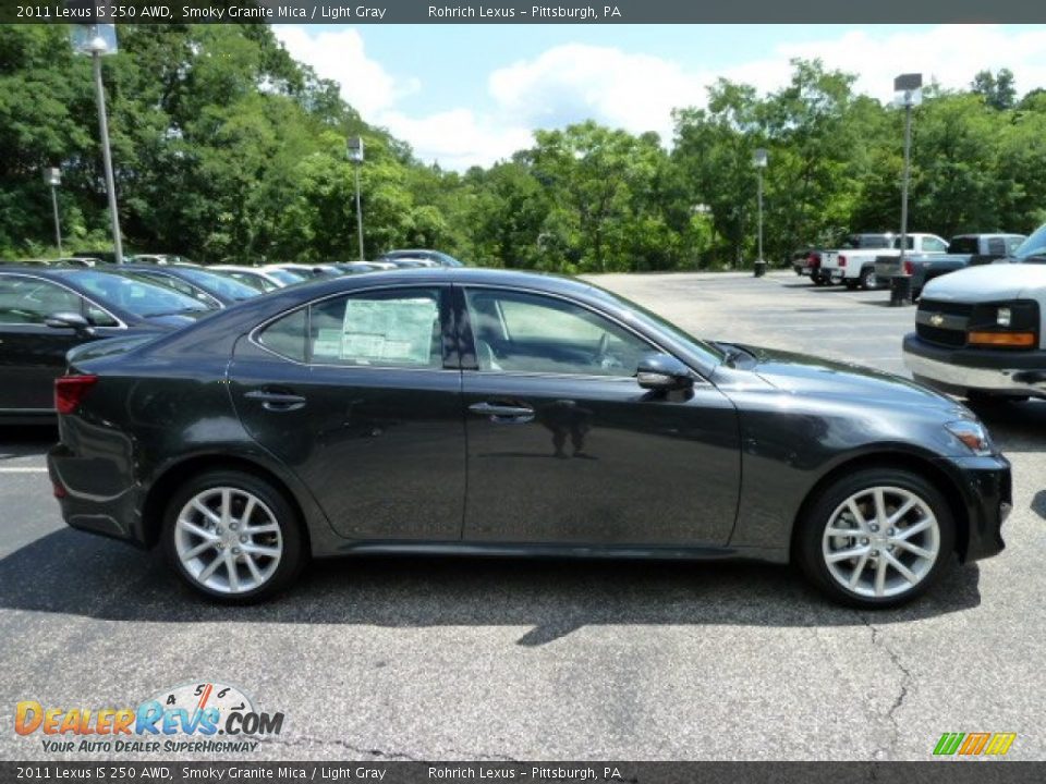 2011 Lexus IS 250 AWD Smoky Granite Mica / Light Gray Photo #5