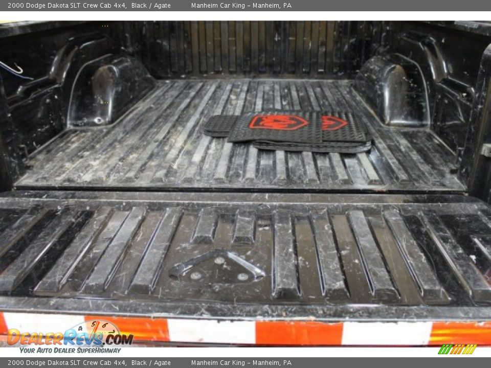 2000 Dodge Dakota SLT Crew Cab 4x4 Black / Agate Photo #12