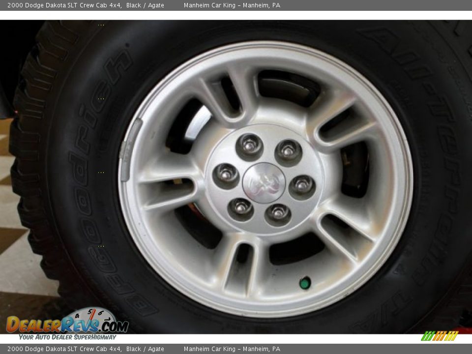 2000 Dodge Dakota SLT Crew Cab 4x4 Wheel Photo #16