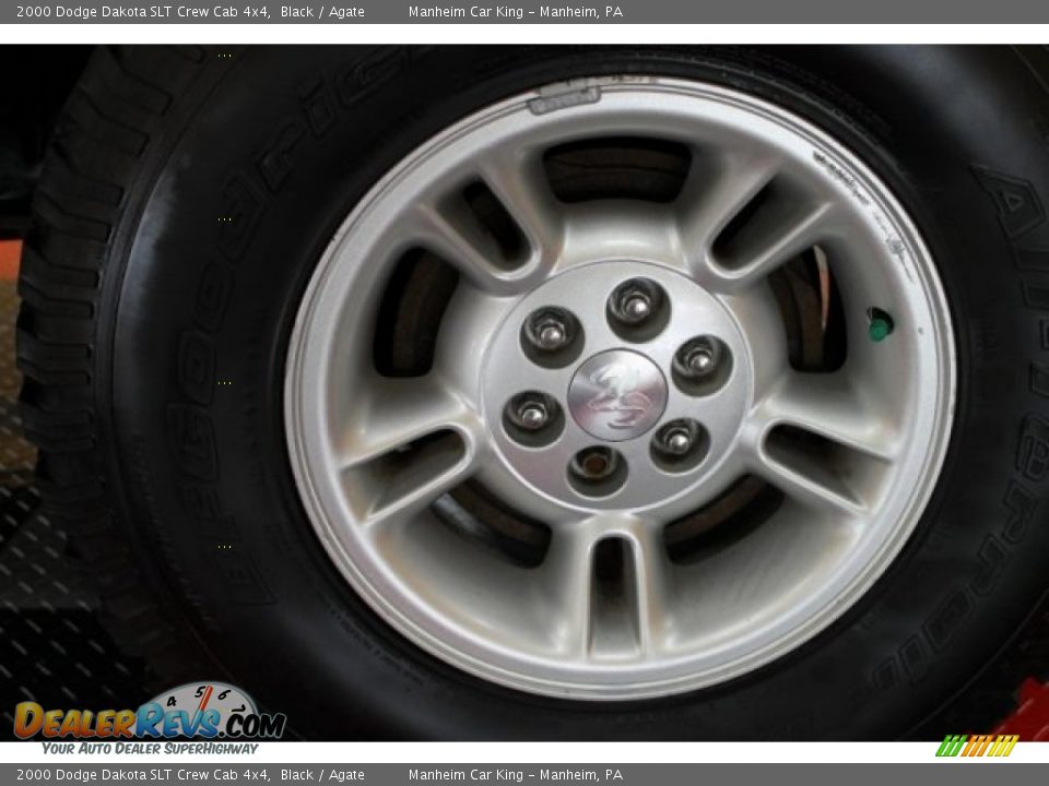 2000 Dodge Dakota SLT Crew Cab 4x4 Wheel Photo #17