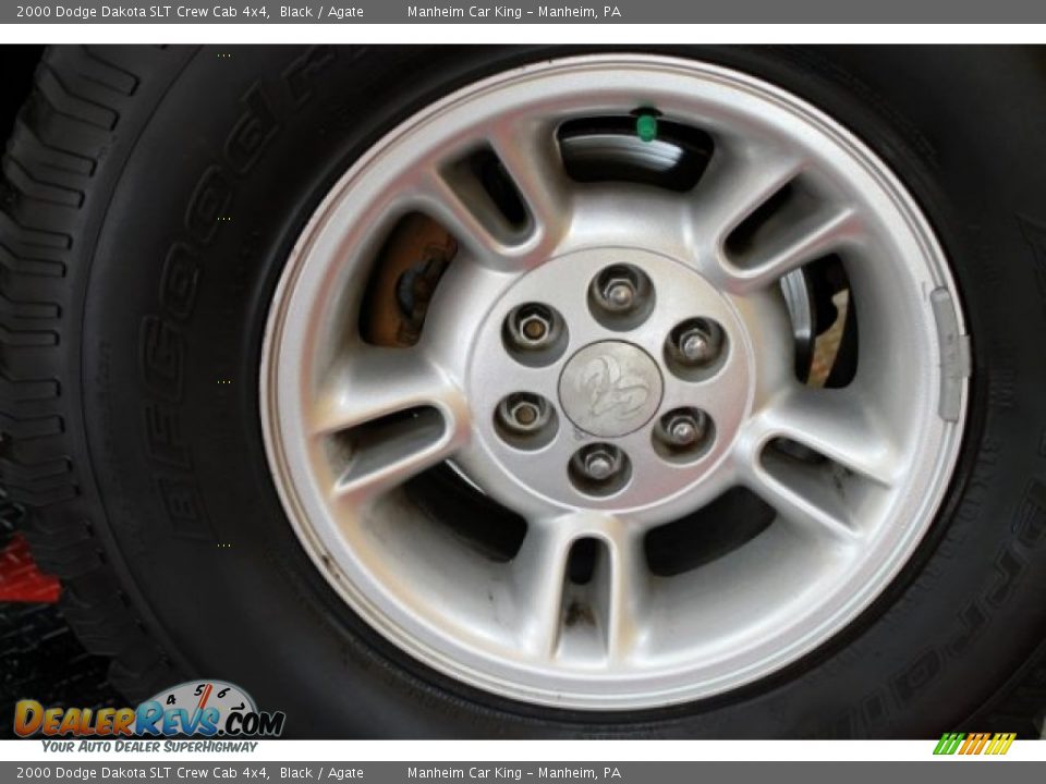 2000 Dodge Dakota SLT Crew Cab 4x4 Wheel Photo #19